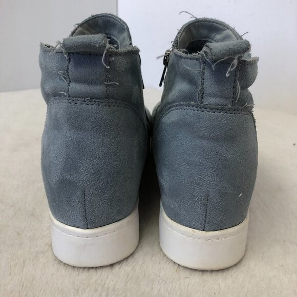 Soda Taylor Hidden Wedge Sole Ankle Heel Booties Side Zipper Shoes Size 8 - Picture 4 of 10